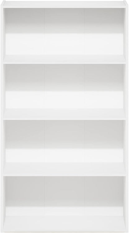 4-Tier Open Bookcase – Space-Saving Storage & Display Shelf for Living Room, Bedroom & Office
