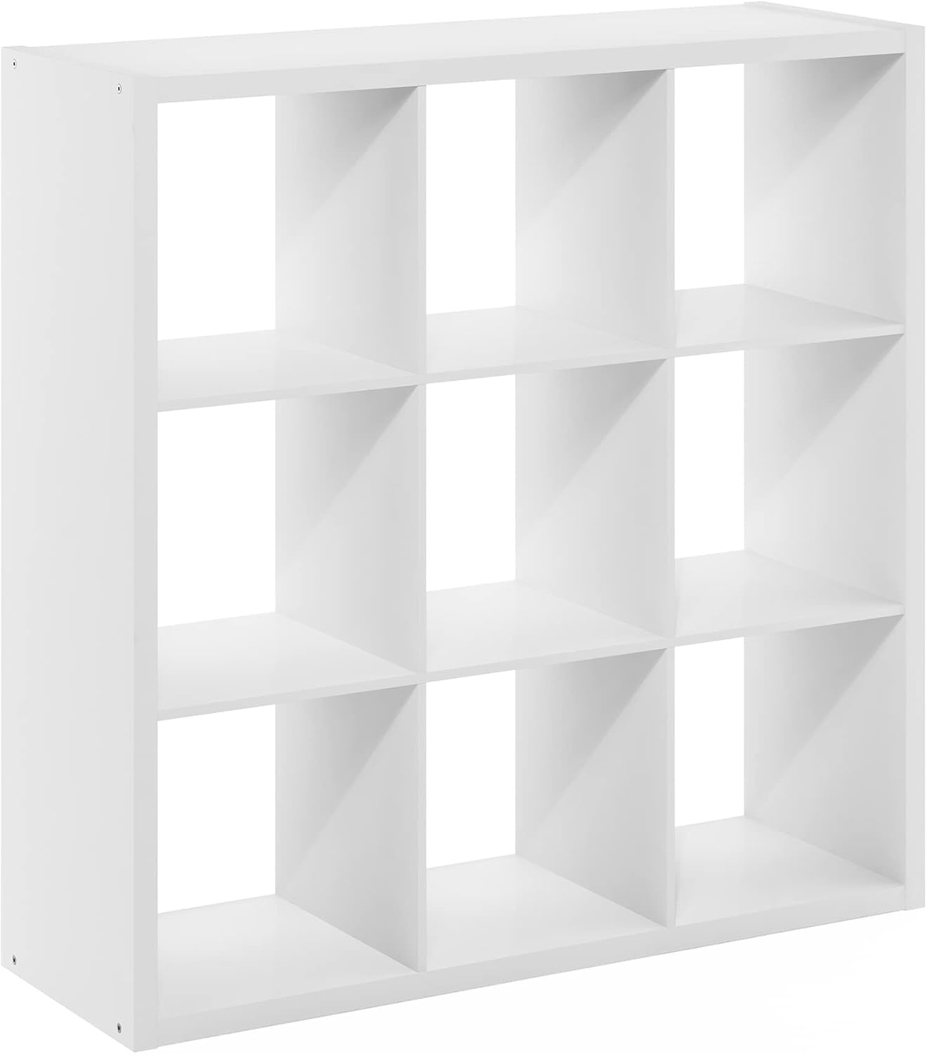 9-Cube Open Bookcase – Reversible Storage & Display Shelf for Living Room, Bedroom & Office