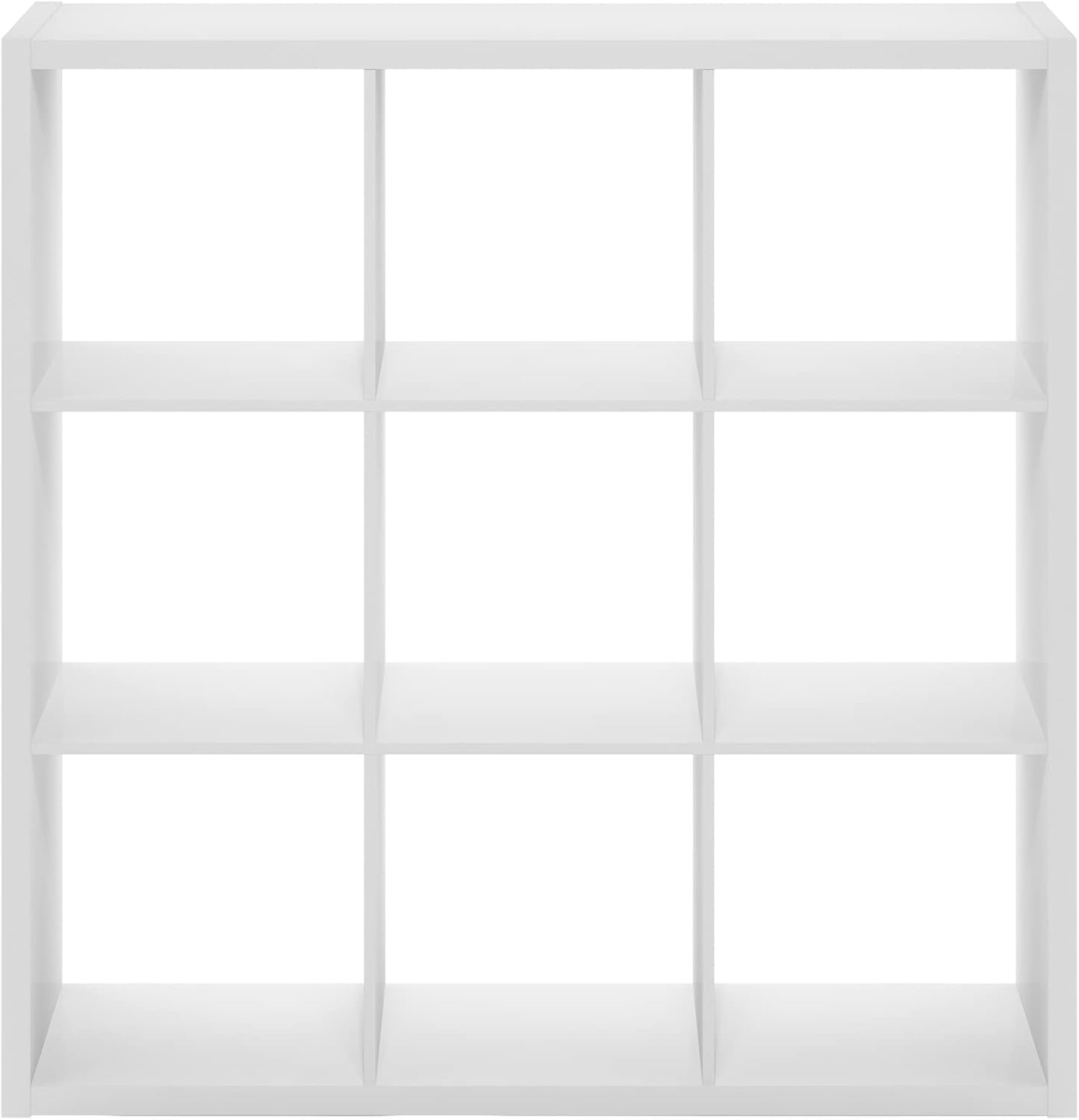 9-Cube Open Bookcase – Reversible Storage & Display Shelf for Living Room, Bedroom & Office