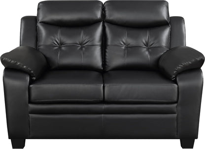 2-Piece Casual Living Room Set – Cozy Upholstered Sofa & Loveseat for a Stylish Home
