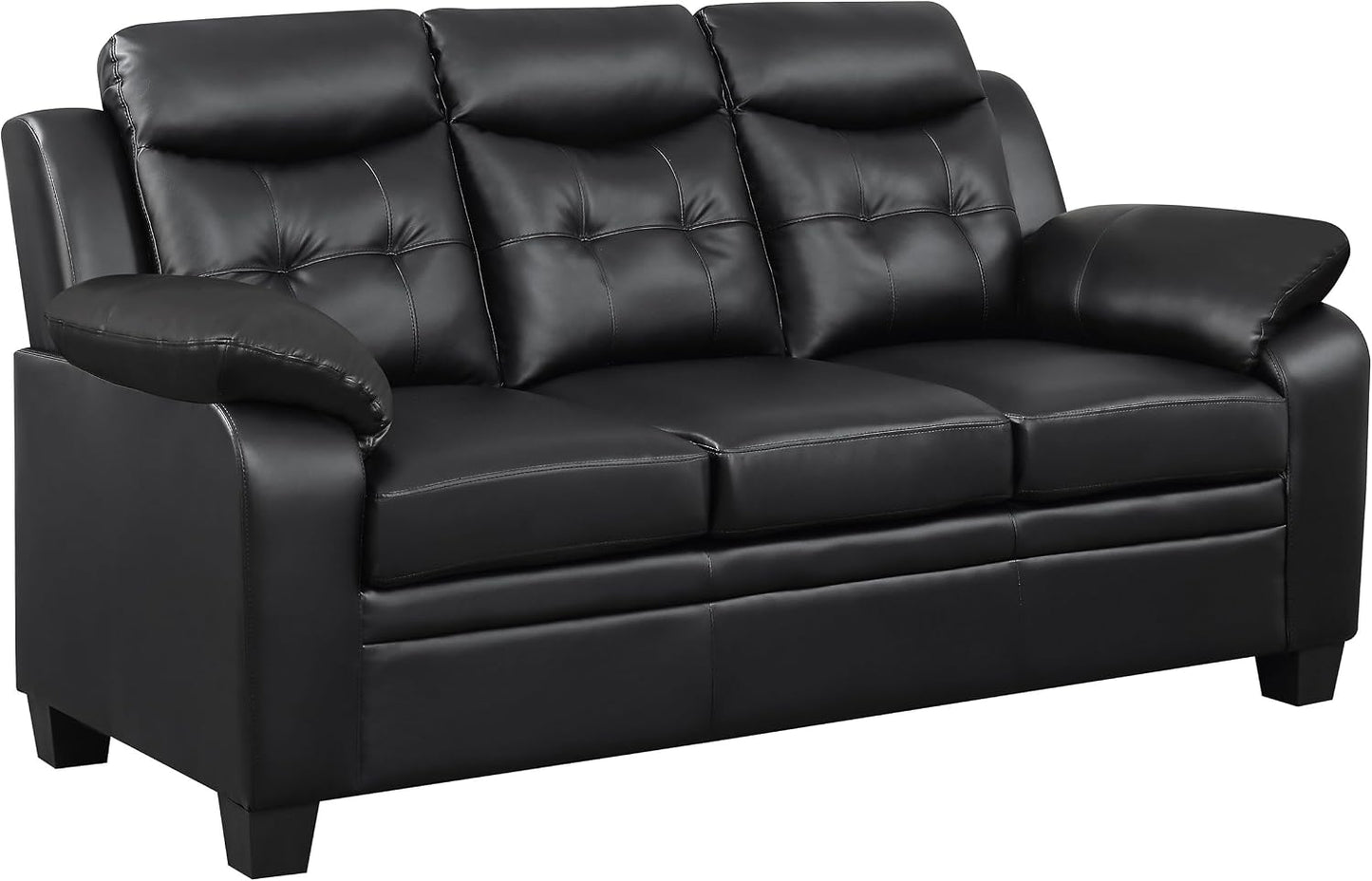2-Piece Casual Living Room Set – Cozy Upholstered Sofa & Loveseat for a Stylish Home