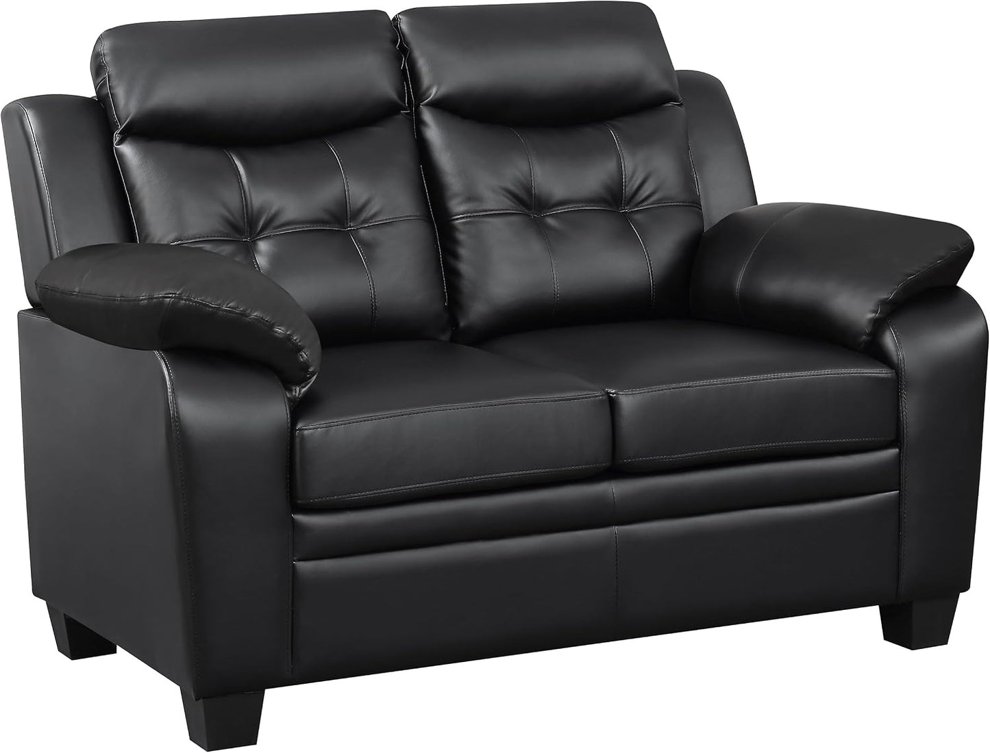2-Piece Casual Living Room Set – Cozy Upholstered Sofa & Loveseat for a Stylish Home