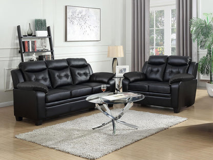 2-Piece Casual Living Room Set – Cozy Upholstered Sofa & Loveseat for a Stylish Home